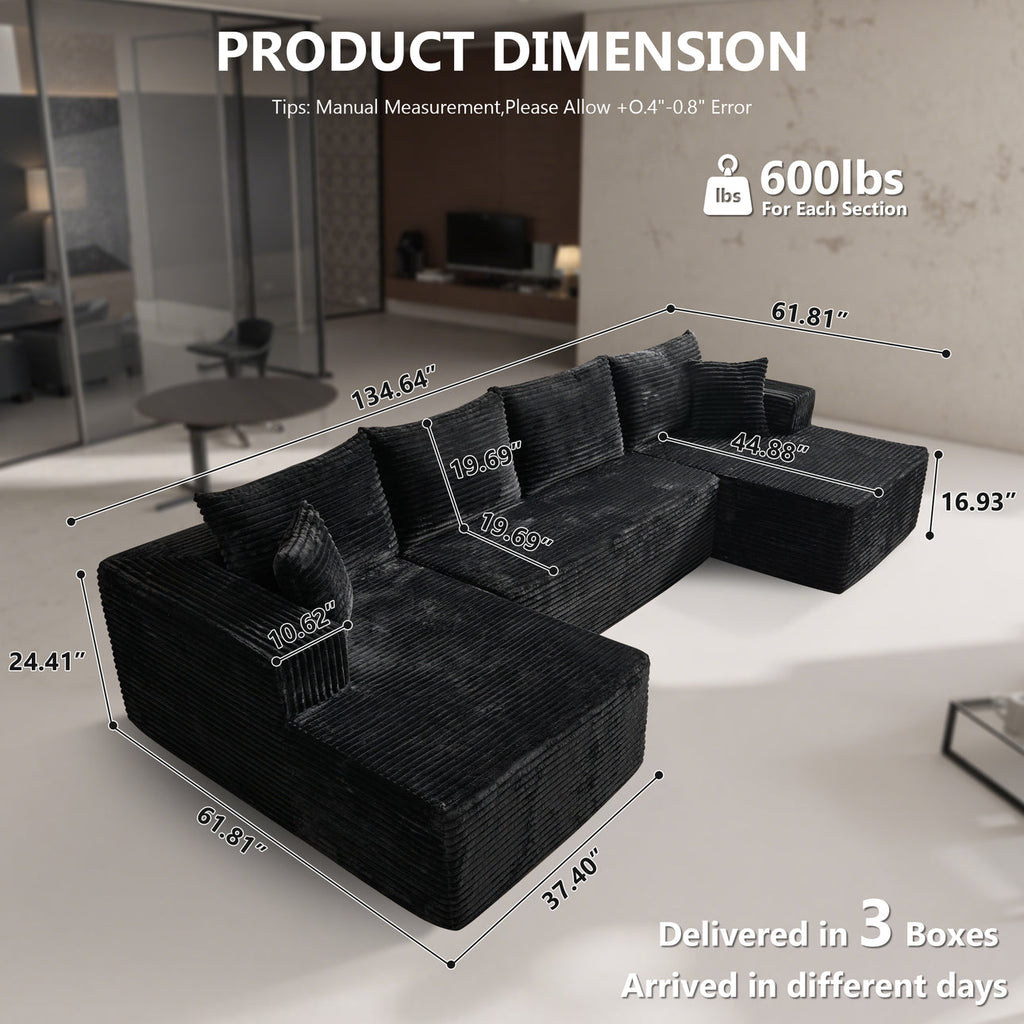 U-Shape Modular Couch