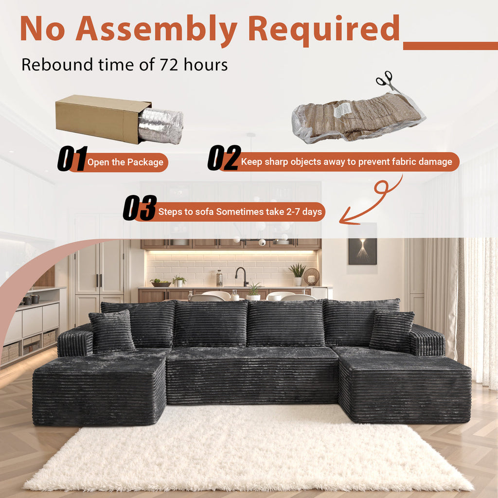 U-Shape Modular Couch