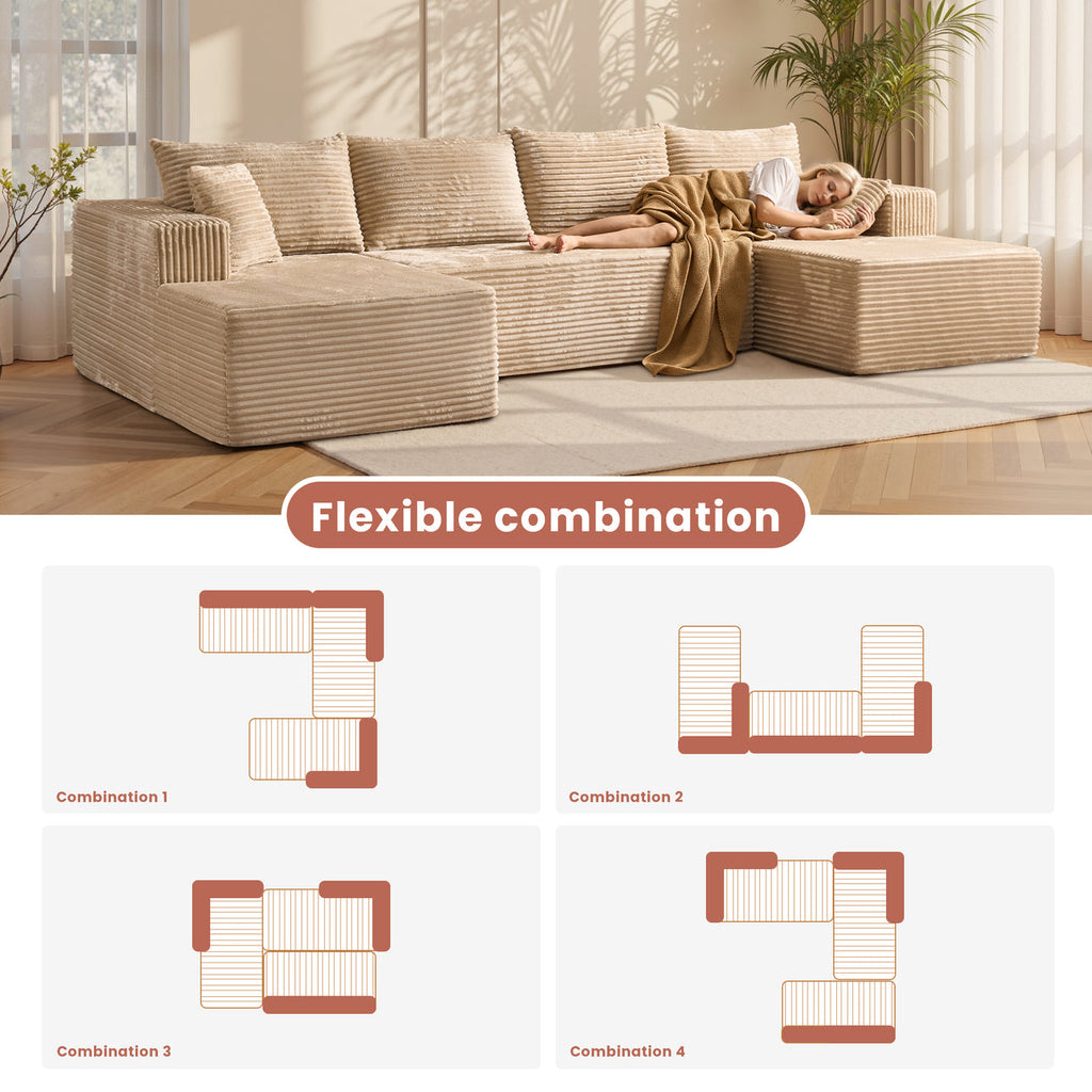 U-Shape Modular Couch