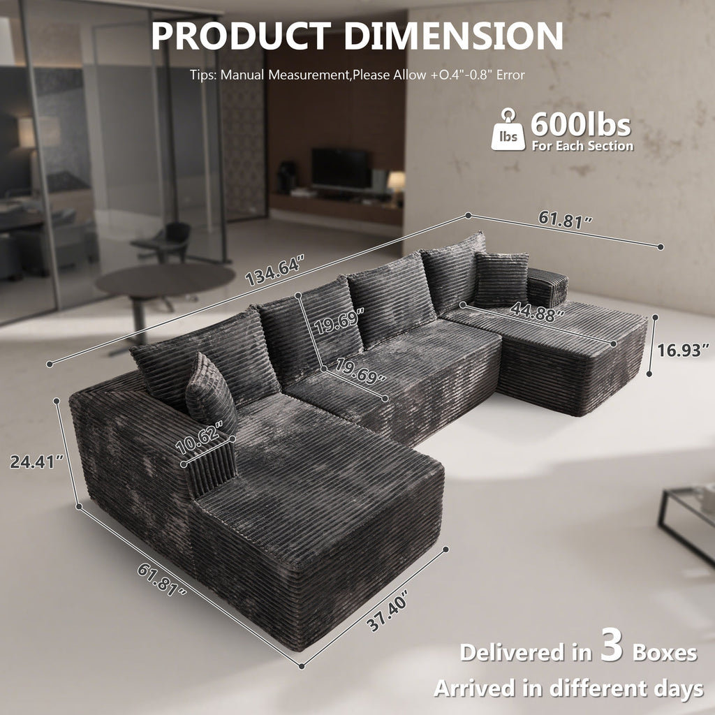 U-Shape Modular Couch