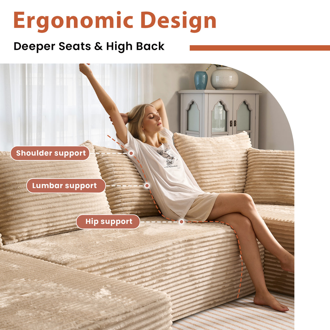 U-Shape Modular Couch
