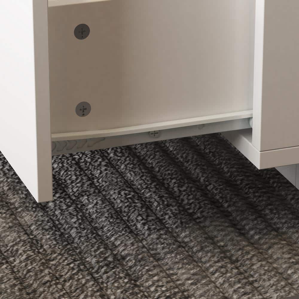 White Modern LED Coffee Table